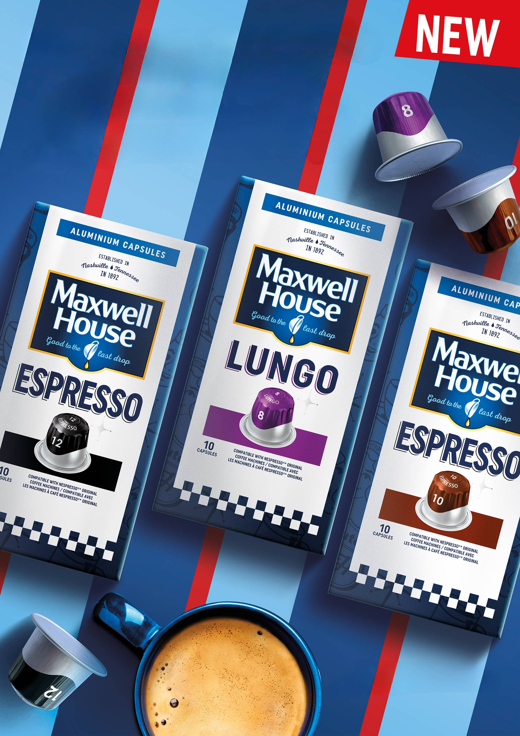 Product Range Maxwell House